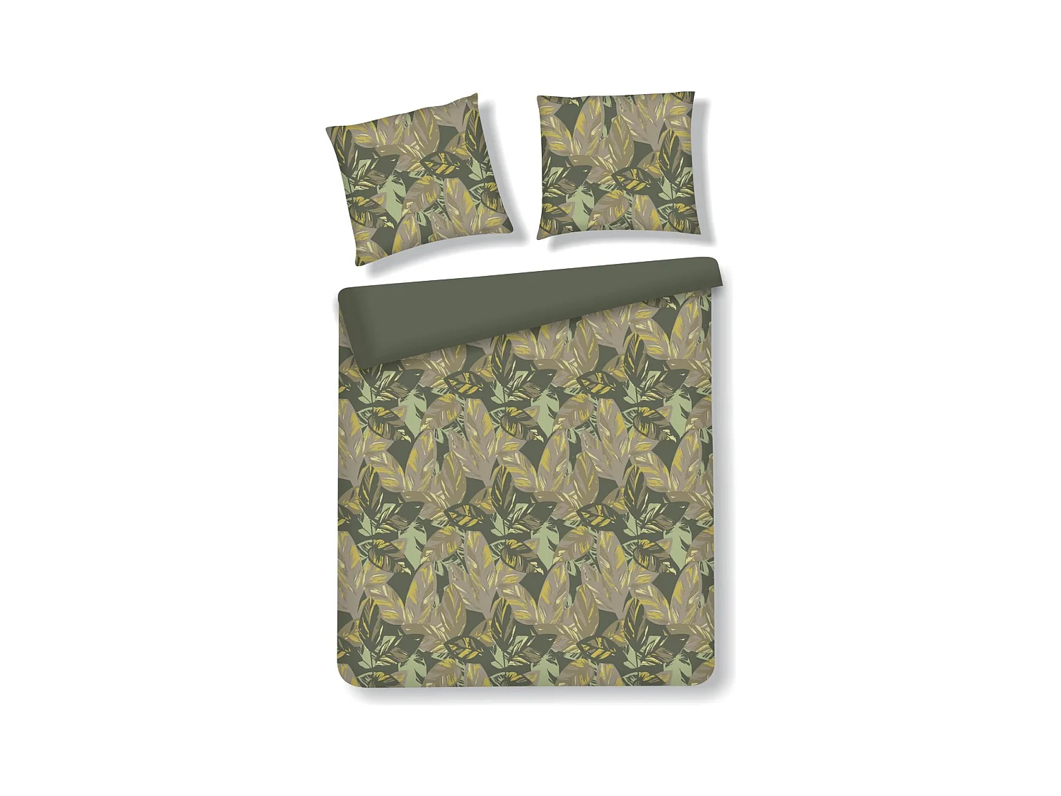 Drap En Microfibre Clovari Vert Foncé 160 x 200