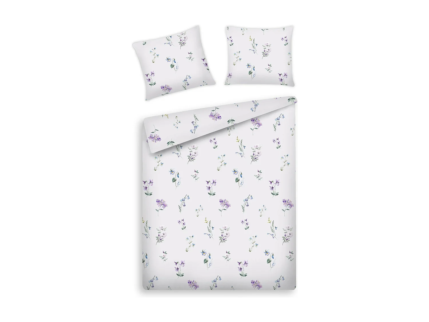 Bettwäsche Agnessa Hellviolett 160x200