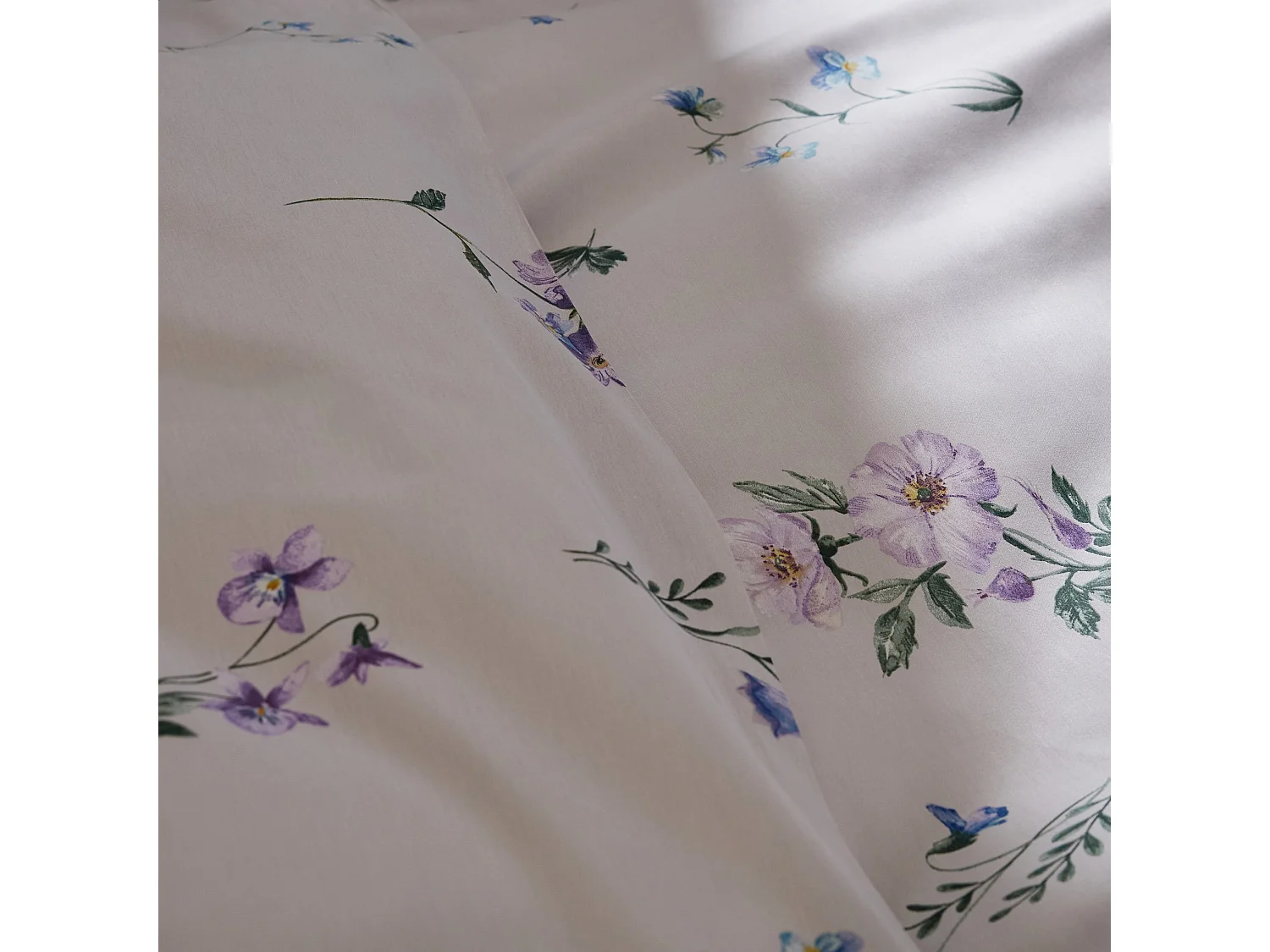 Bettwäsche Agnessa Hellviolett 160x200