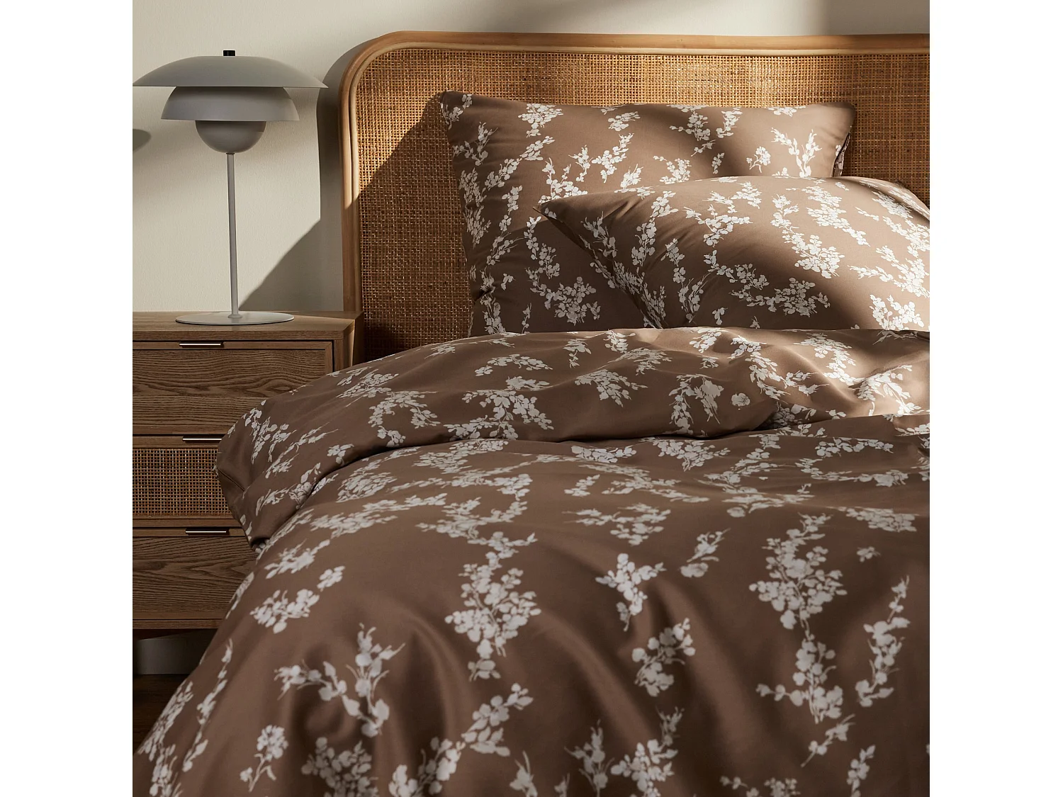 Bettwäsche Vive Dunkelbeige 160x200