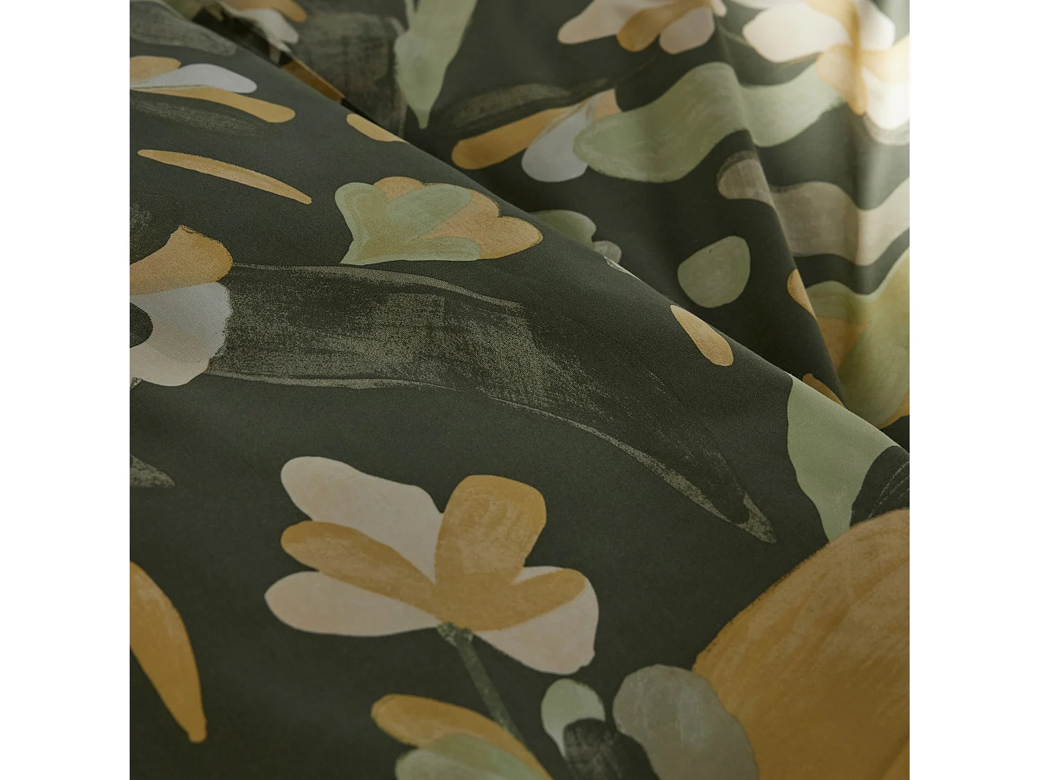 Bettwäsche Carlene Dunkelgrün 200x220