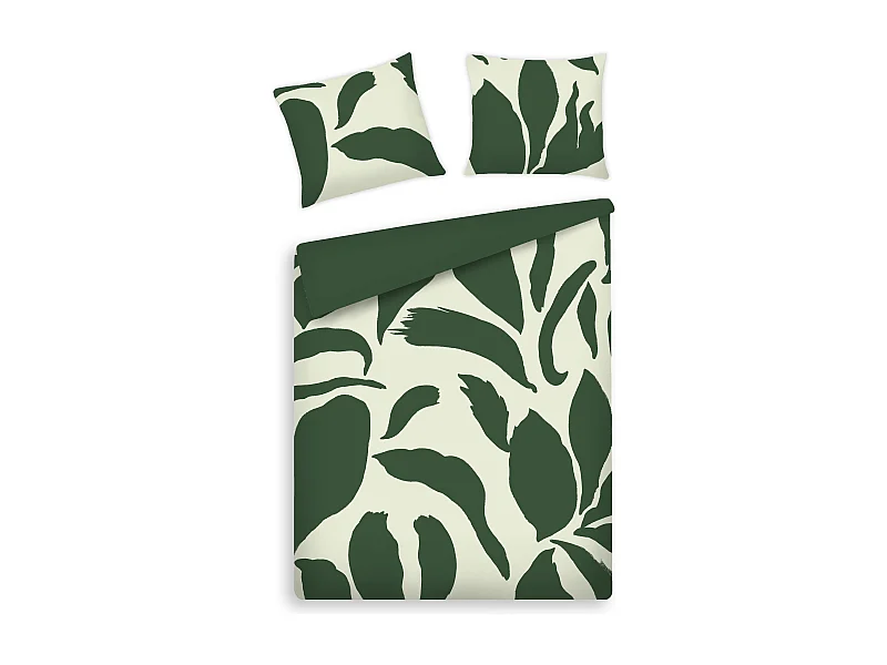Bettwäsche Costella Dunkelgrün 160x200