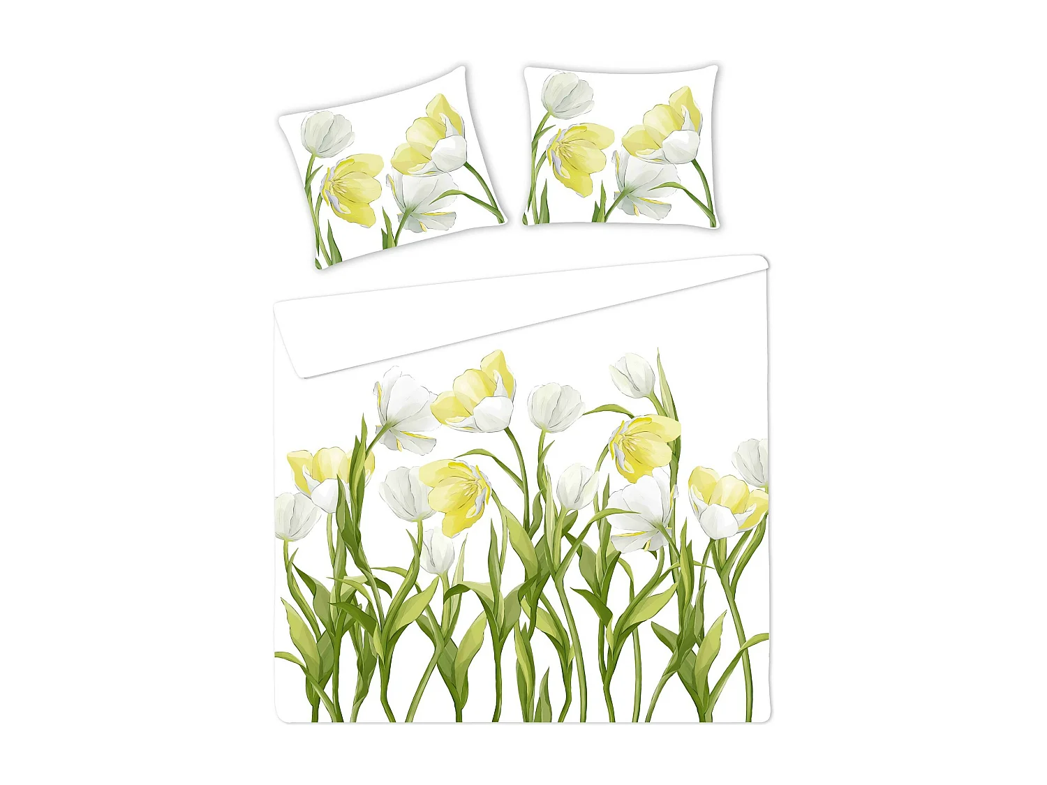 Bettwäsche Tendi mittelweiß 200 x 220