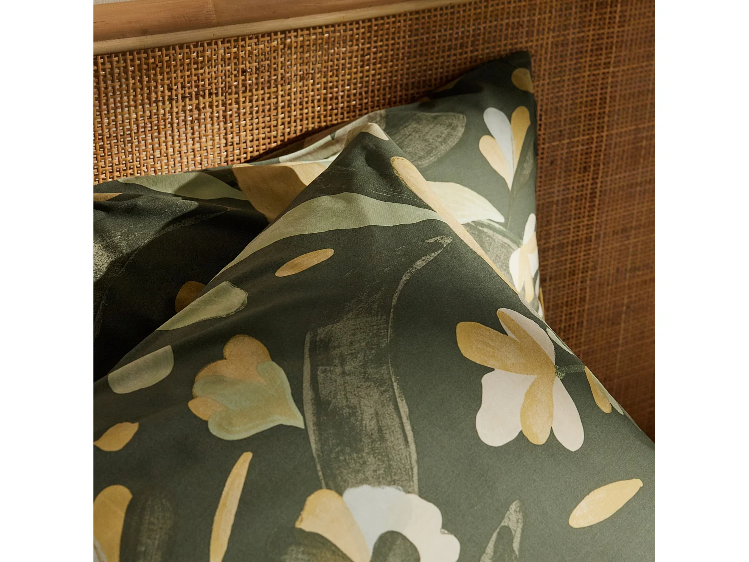 Bettwäsche Carlene Dunkelgrün 160x200