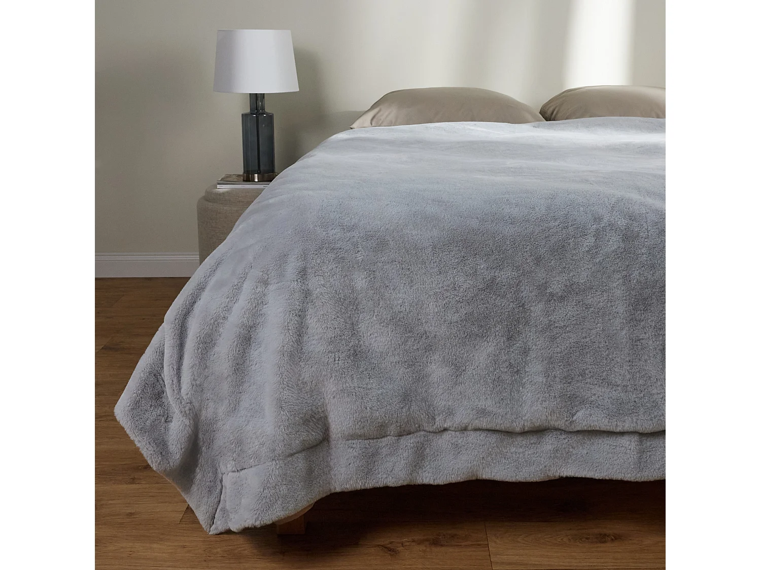 Tagesdecke Marolina hellgrau 200 x 220