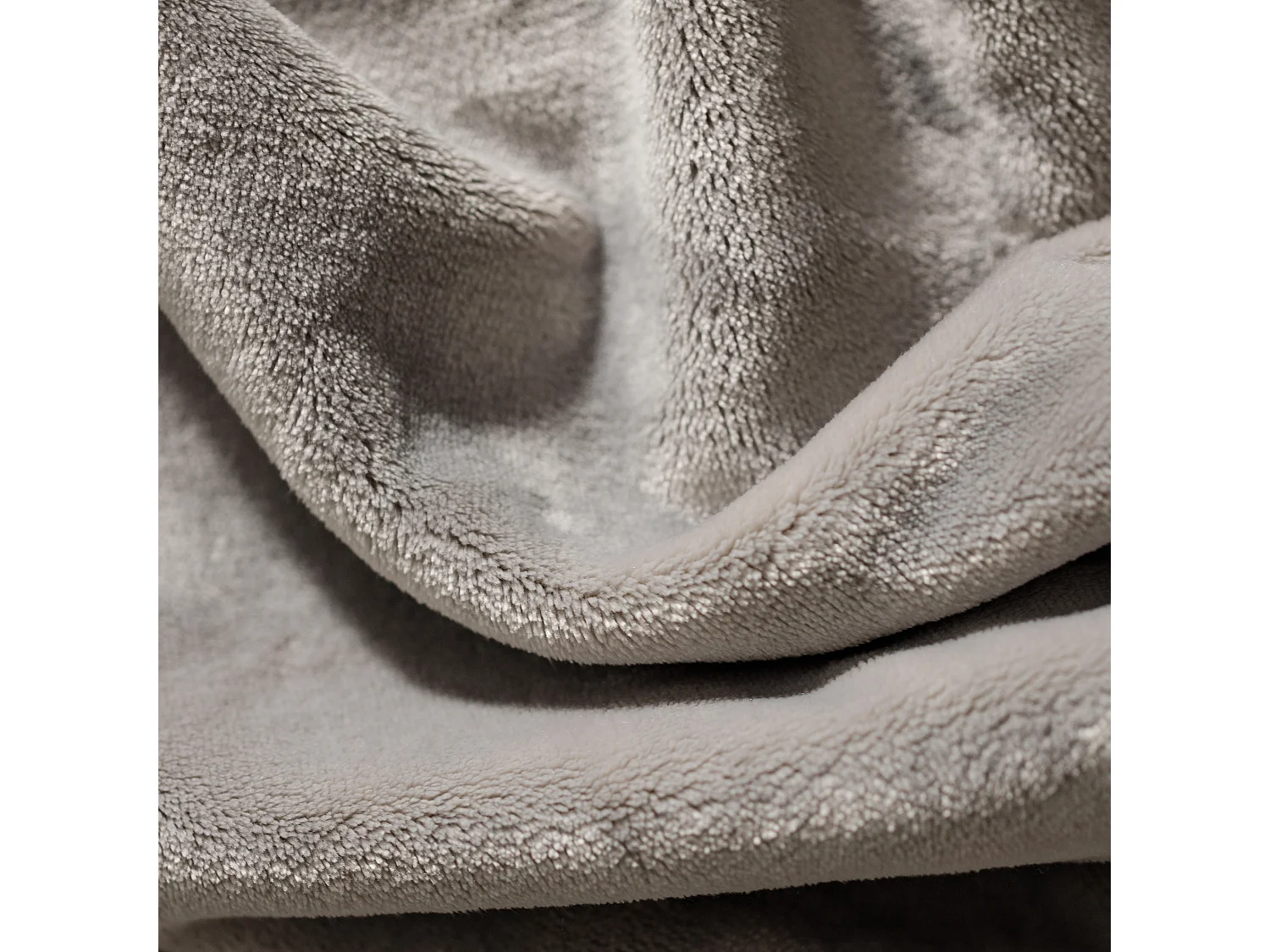 Couverture Floss gris clair polyester 200x220