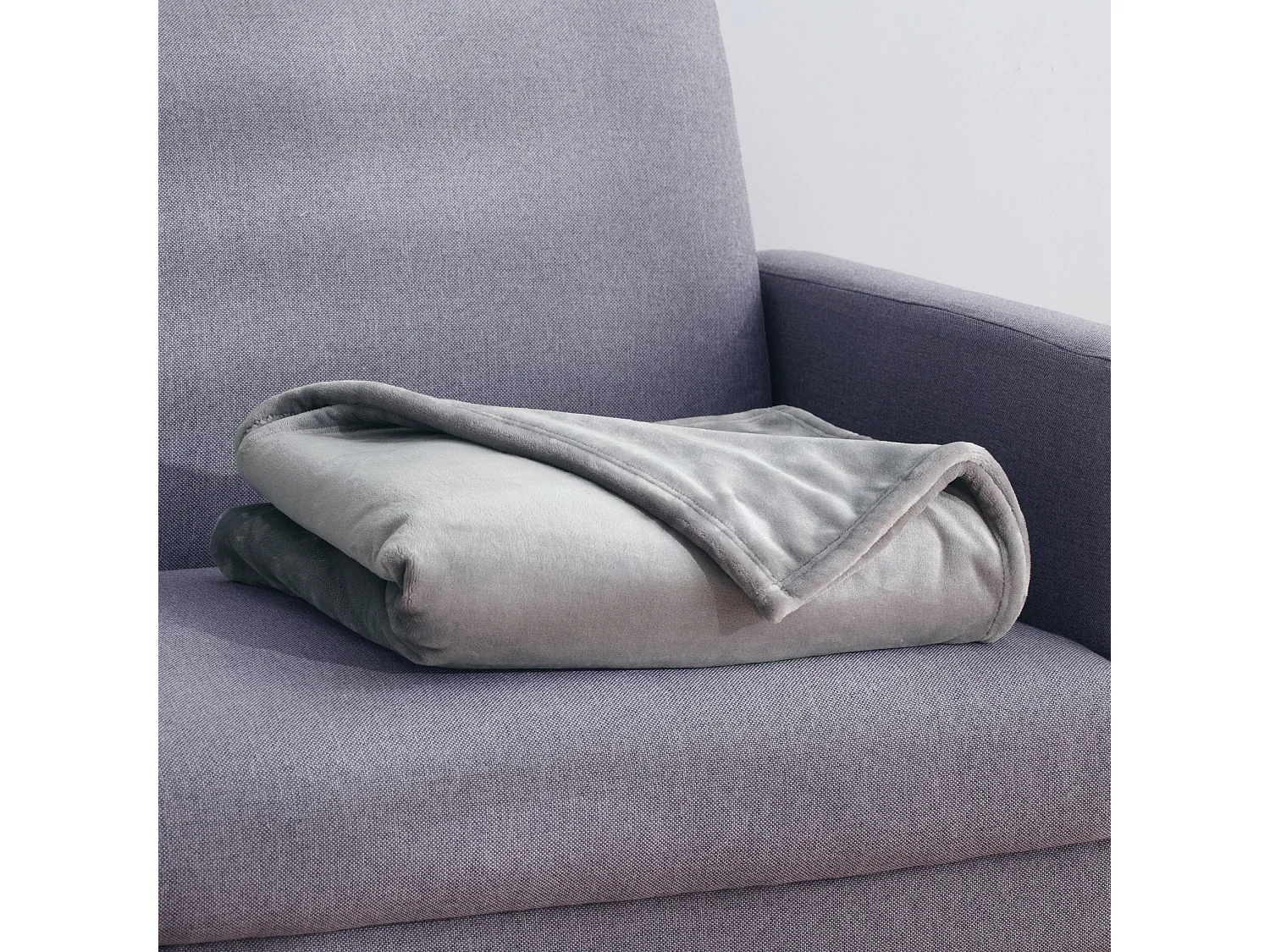 Couverture Floss Violet Foncé 200 x 220 Polyester