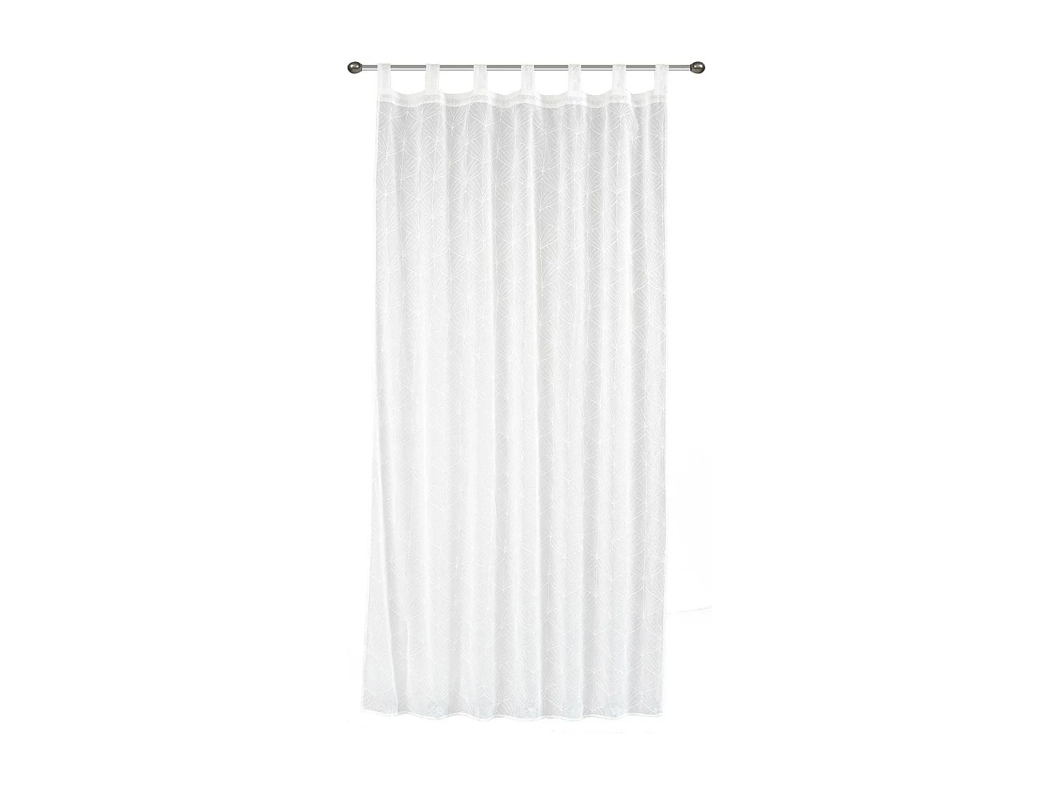 Vorhang Cesme mittelweiß 140x250