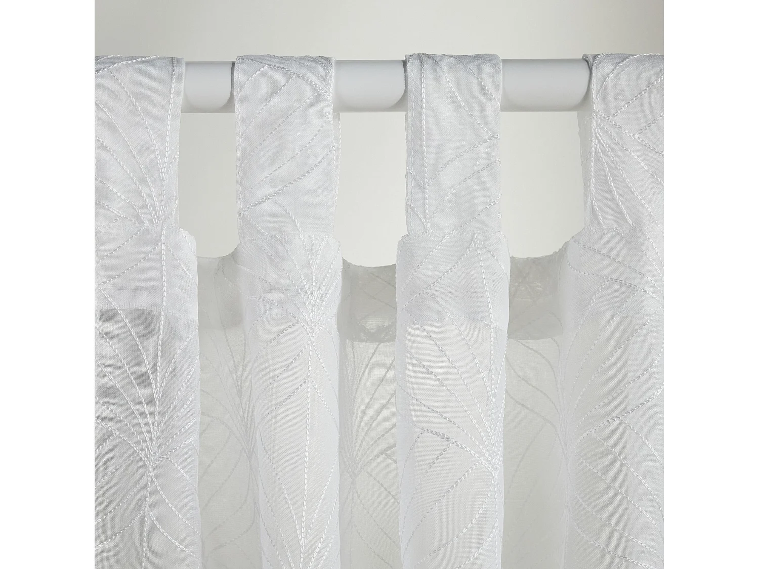 Vorhang Cesme mittelweiß 140 x 300