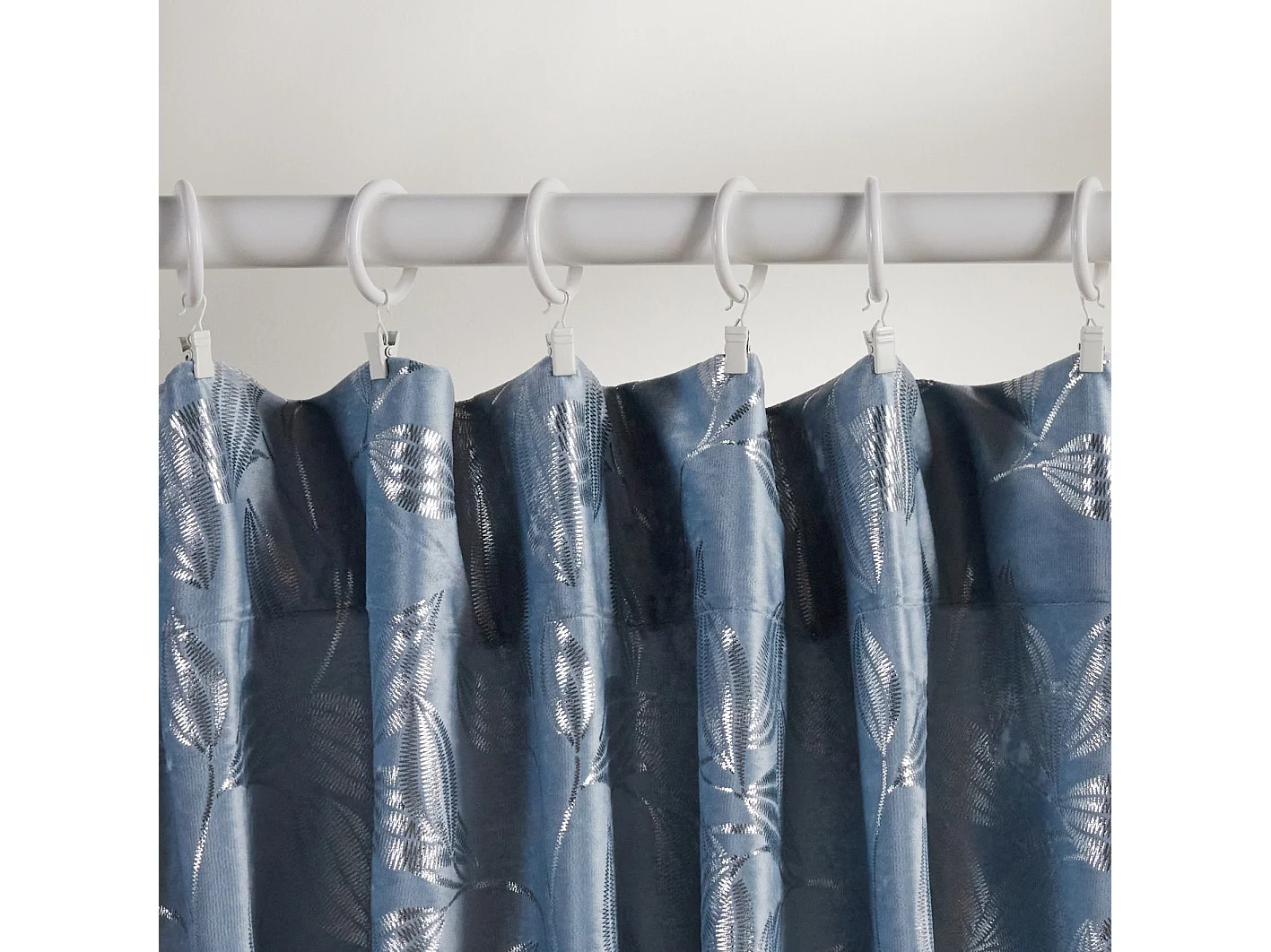 Vorhang Blomstela hellblau 140 x 250