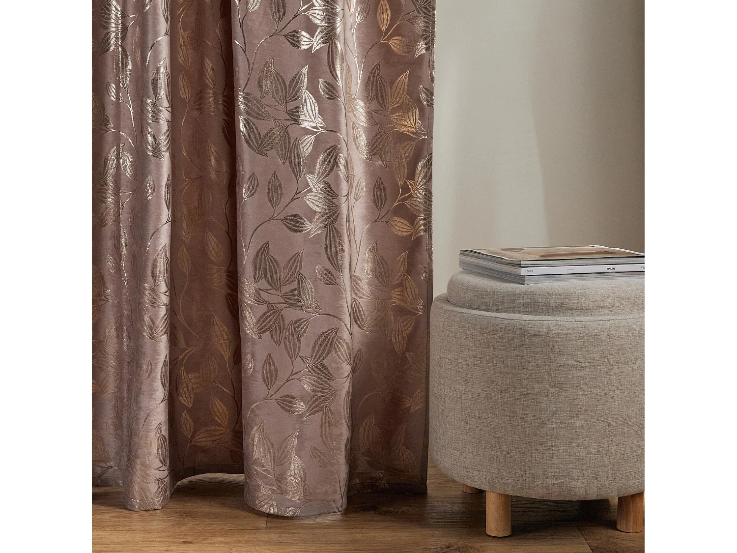 Vorhang Blomstela Blassrosa 140 x 250