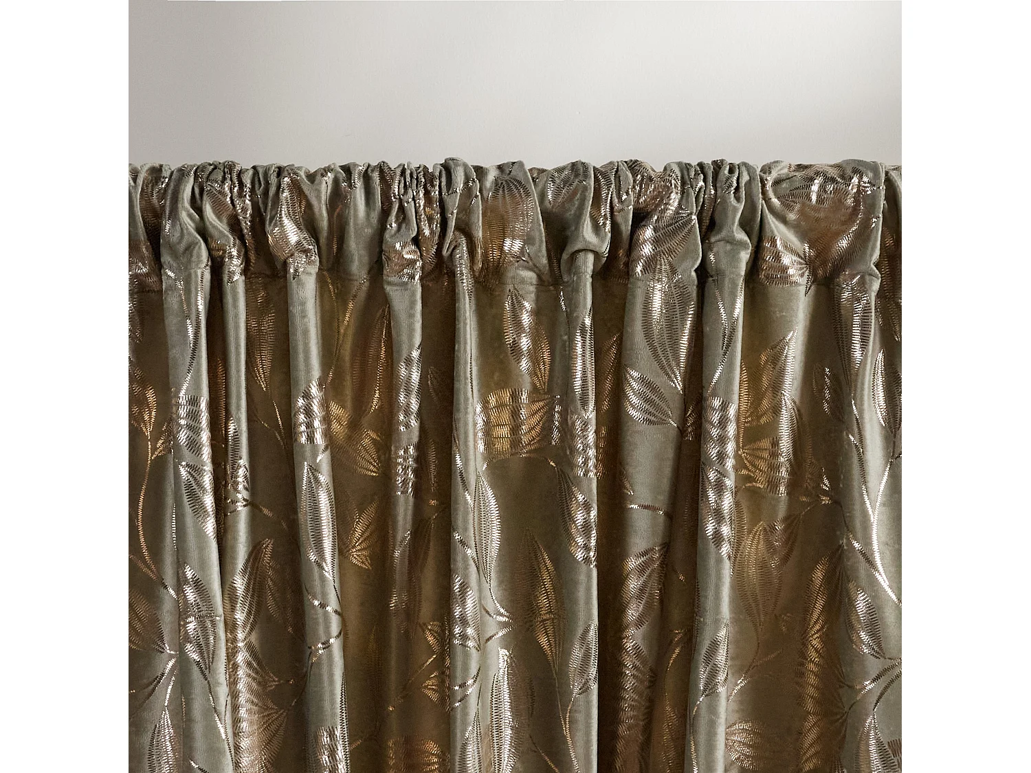 Vorhang Blomstela Hellgrün 140 x 250