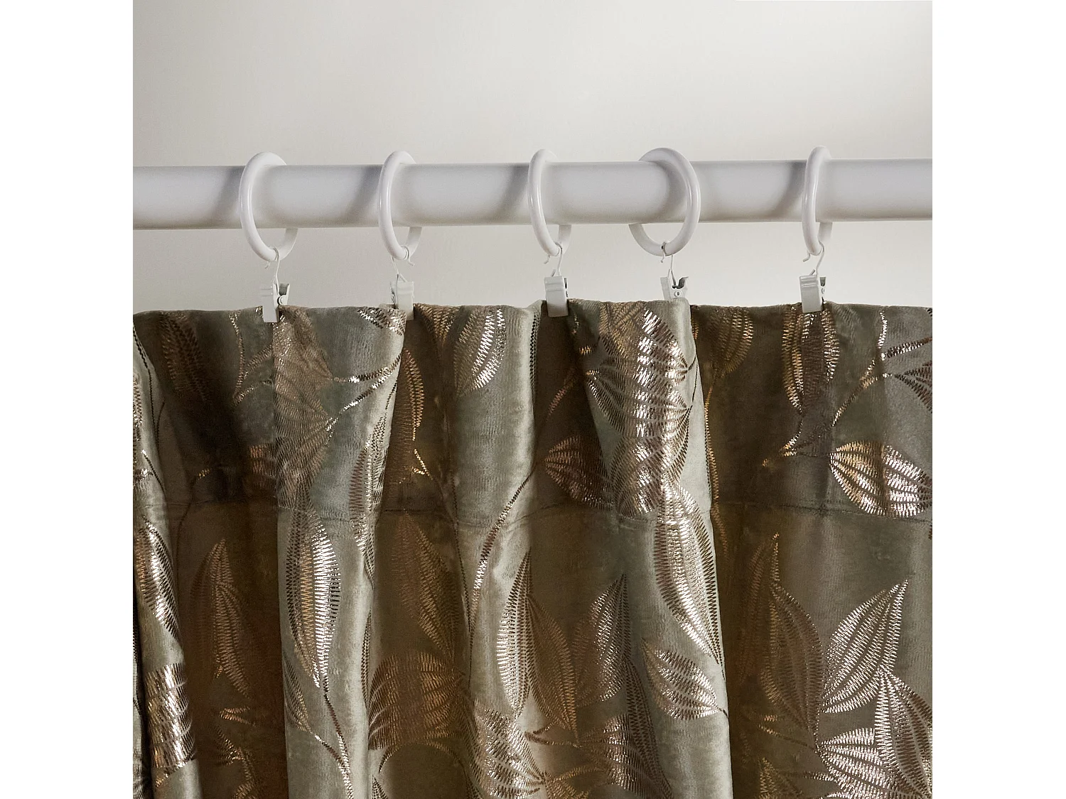 Vorhang Blomstela Hellgrün 140 x 250