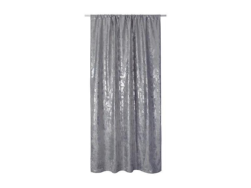 Rideau Blomstela gris foncé 140 x 250