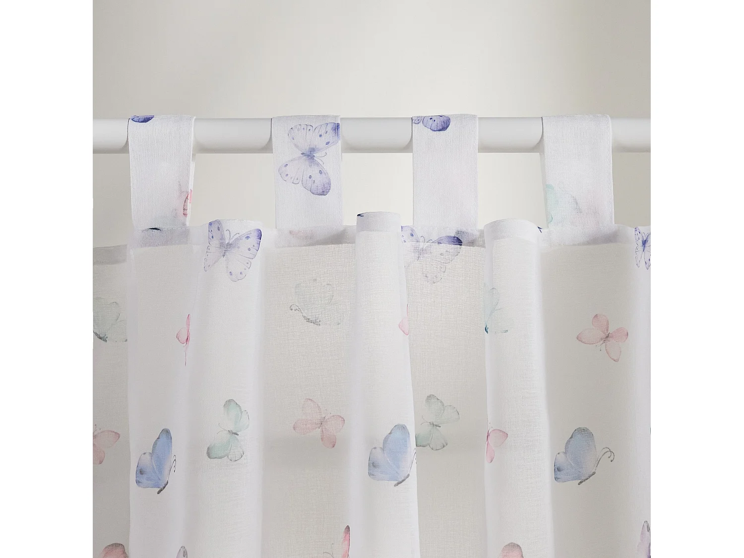 Vorhang Adalis mittelweiß 140 x 250