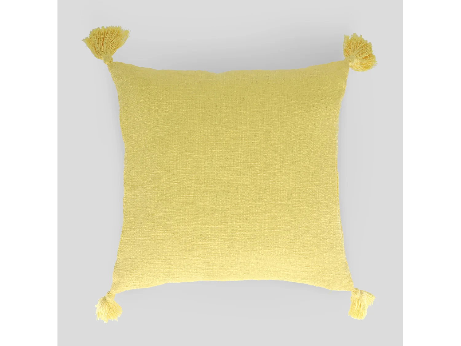 Kissenbezug Kolina blassgelb 45 x 45 cm