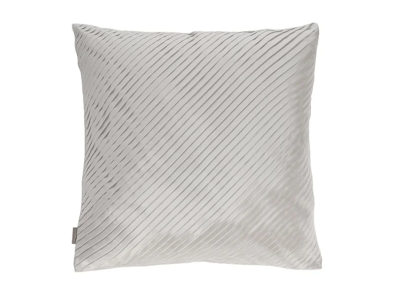 Kissenbezug Darlita hellgrau 45 x 45 cm