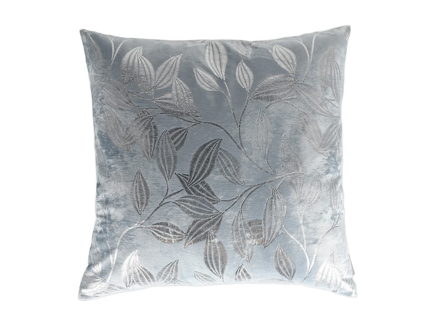 Housse De Coussin En Velours Blomstela Bleu Clair 45 x 45
