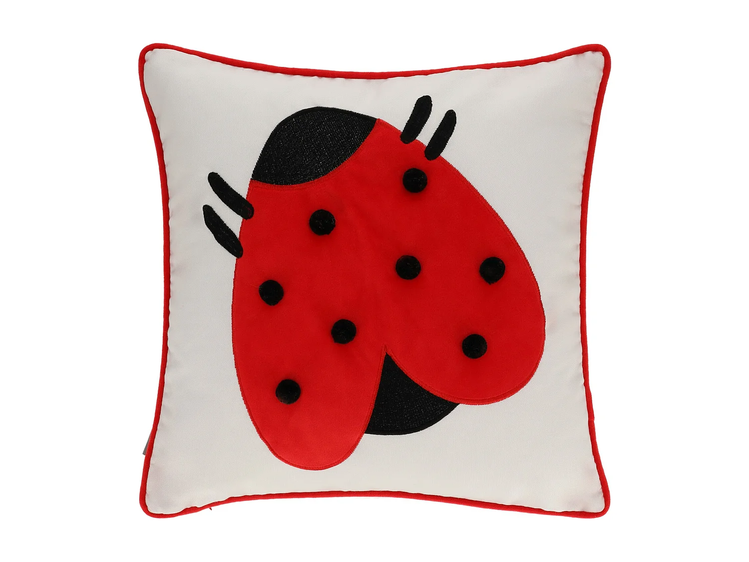 Kissenbezug Bibi mittelweiß 45 x 45