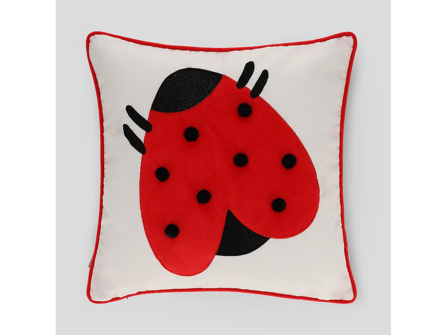 Housse De Couette En Fourrure Bibi Blanc Moyen 45 x 45