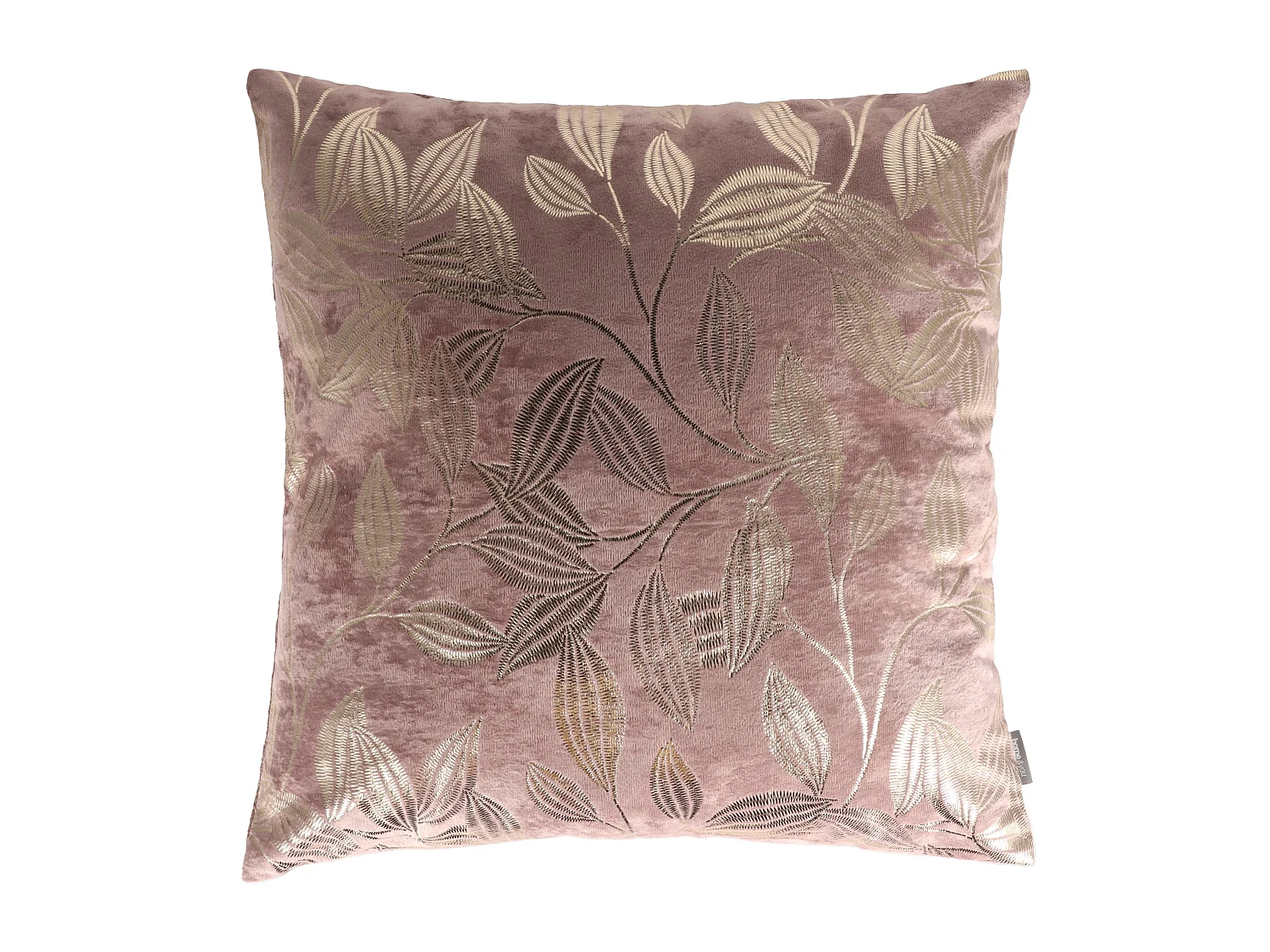 Housse De Coussin En Velours Blomstela Rose Foncé 45 x 45