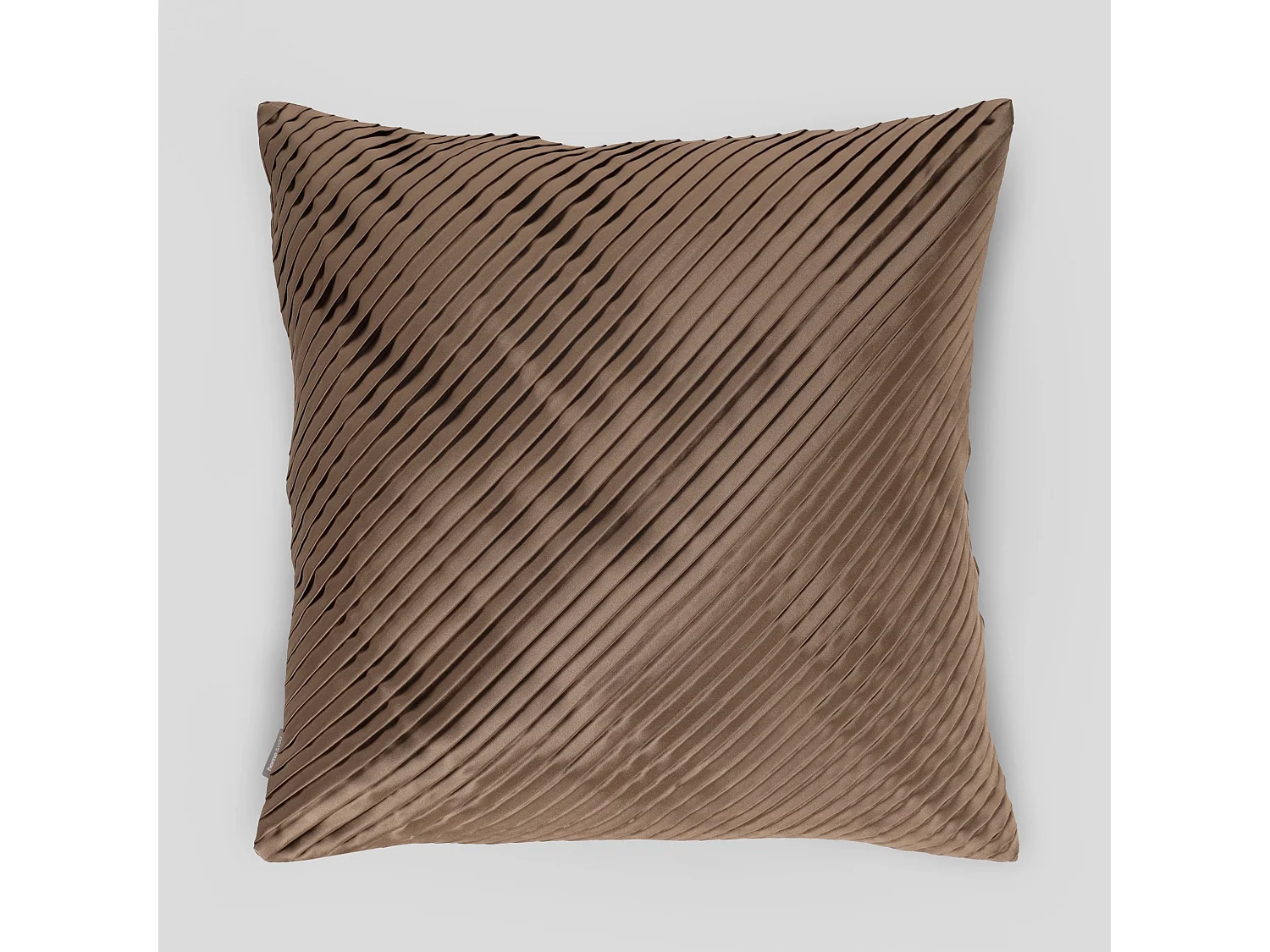 Kissenbezug Darlita dunkelbeige 45 x 45 cm