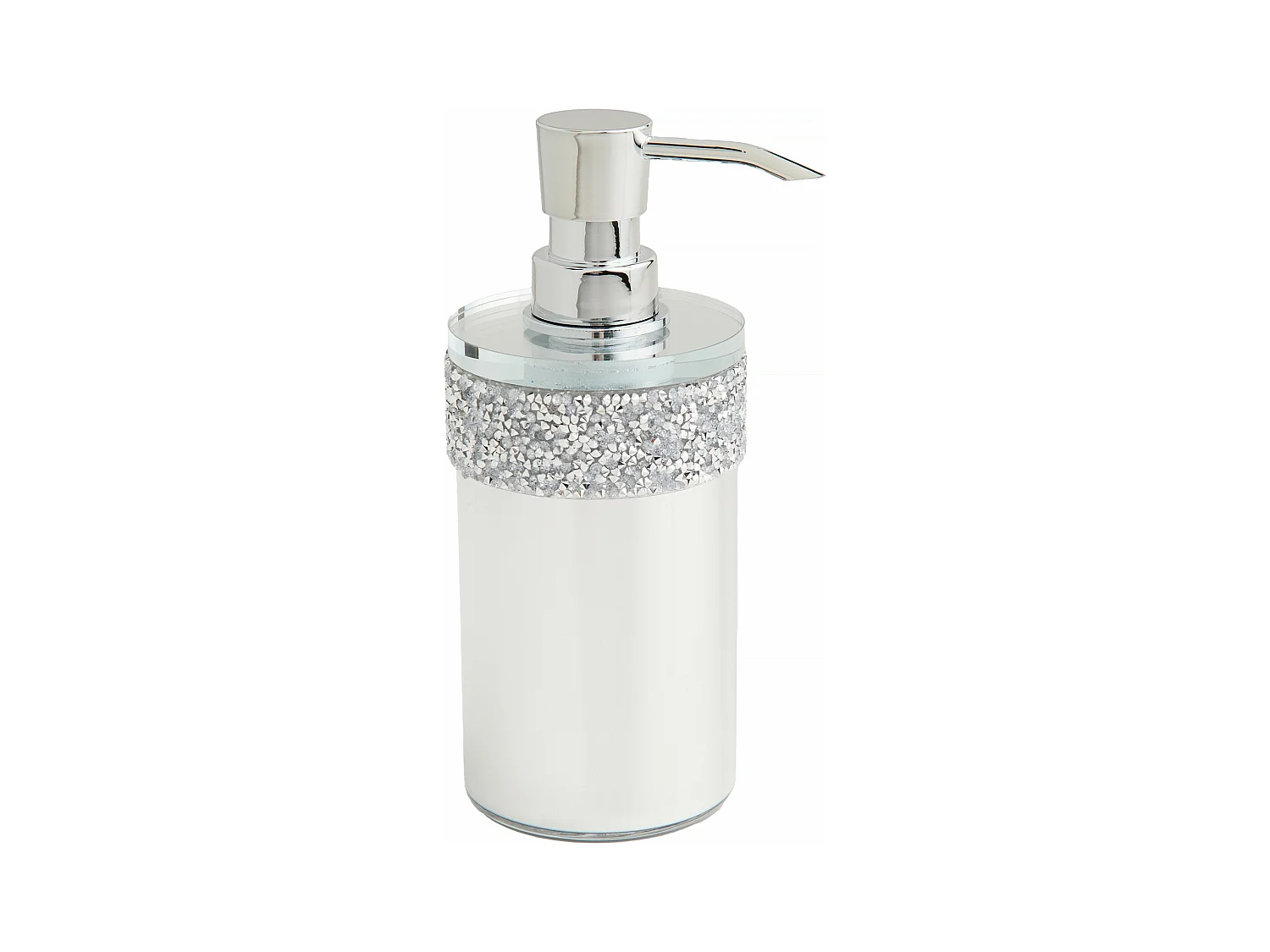 Distributeur de savon Versalite argent moyen 20 x 8