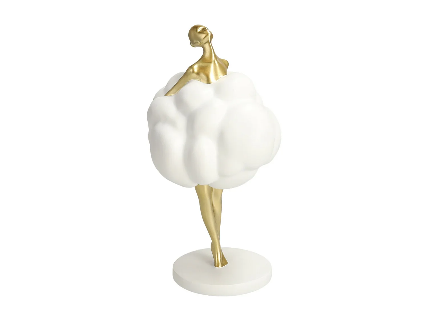 Figurine Cloudine Or Moyen 30 x 15 x 16