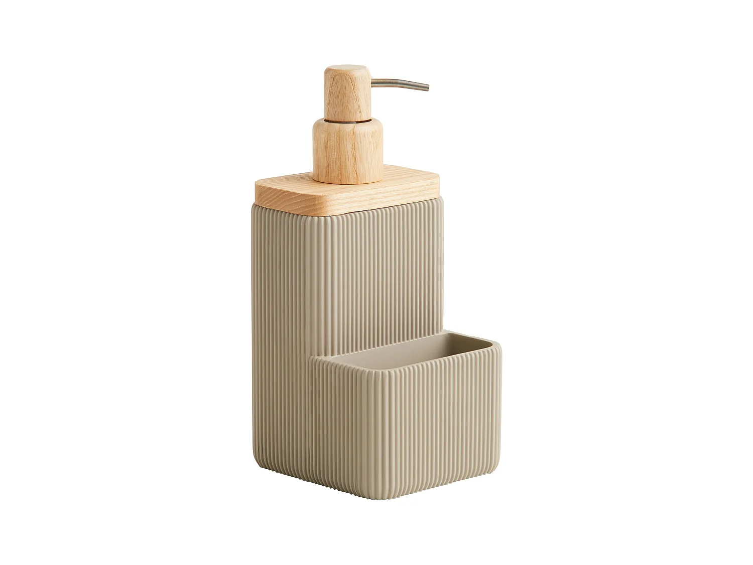 Distributeur Avec Support Pour Éponge Margisi beige moyen 17 x 11 x 9.2