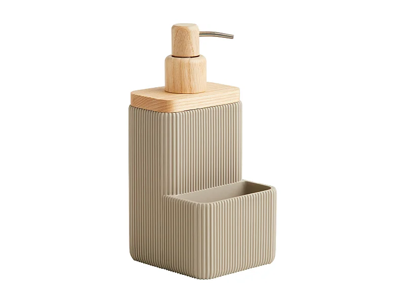 Distributeur Avec Support Pour Éponge Margisi beige moyen 17 x 11 x 9.2