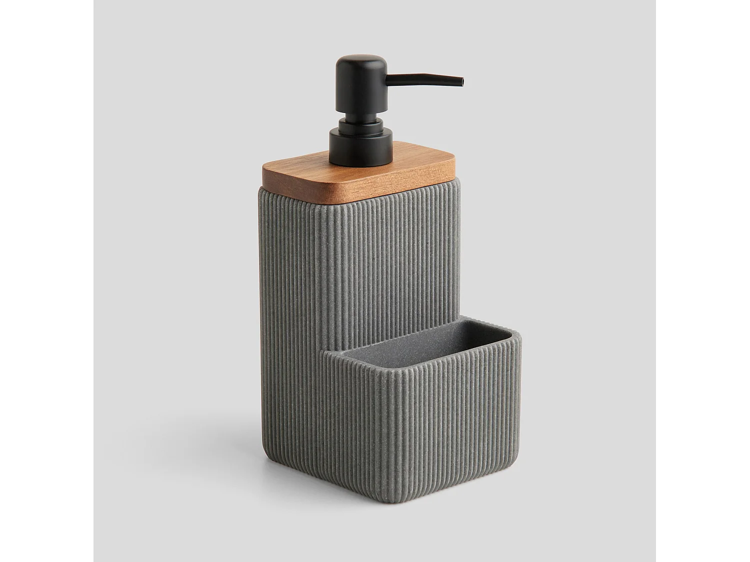 Distributeur Avec Support Pour Éponge Margisi gris moyen 22 x 10 x 10