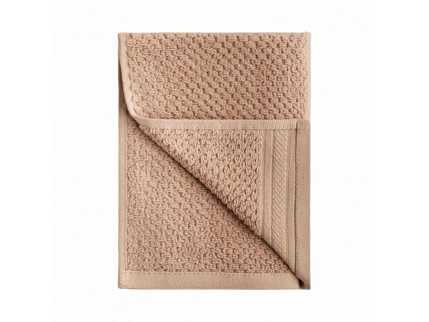 Badetuch Risso Dunkelbeige 50x90cm