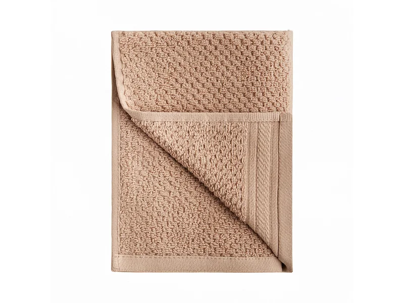 Badetuch Risso Dunkelbeige 50x90cm