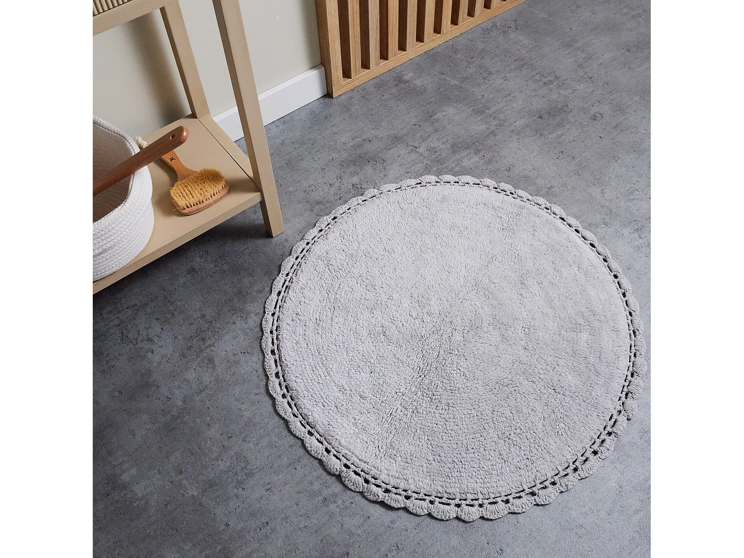 Badteppich Alambrello rund 65 cm