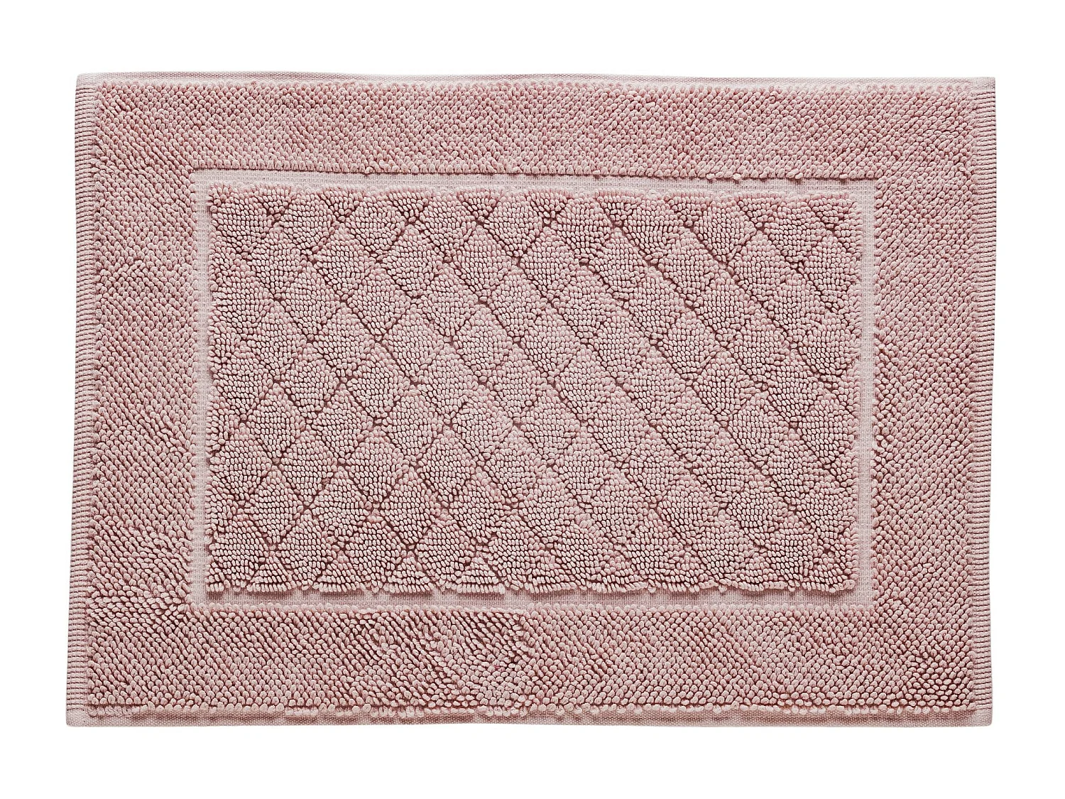 Badteppich aus türkischer Baumwolle Wolteeri 40 x 60 cm