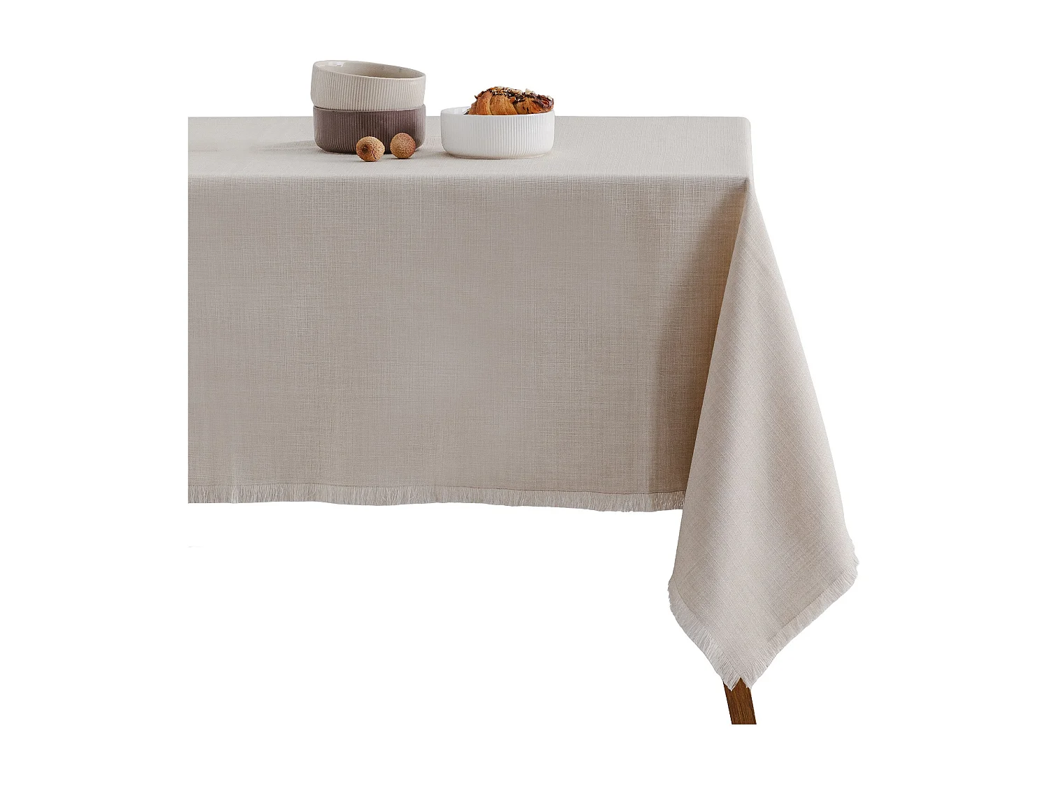 Nappe Arata beige moyen 130 x 180