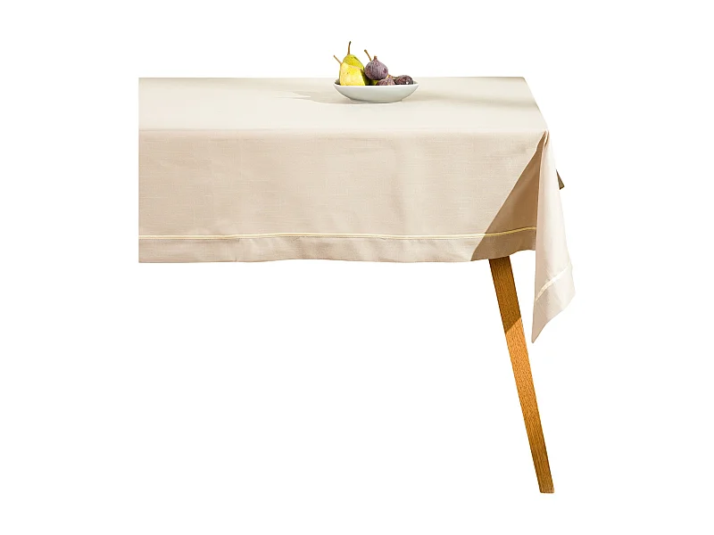 Tischtuch Tideno Mittleres Beige 150x220