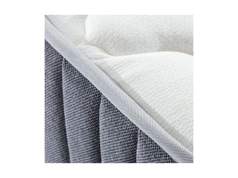 Letto pieghevole verticale bianco con materasso 135x200cm