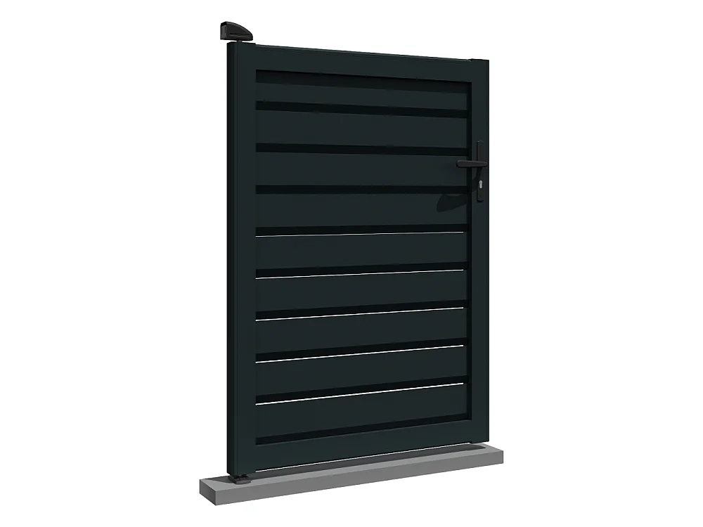Portillon brise-vue SPASIE 1000x1557mm (Gris anthracite)