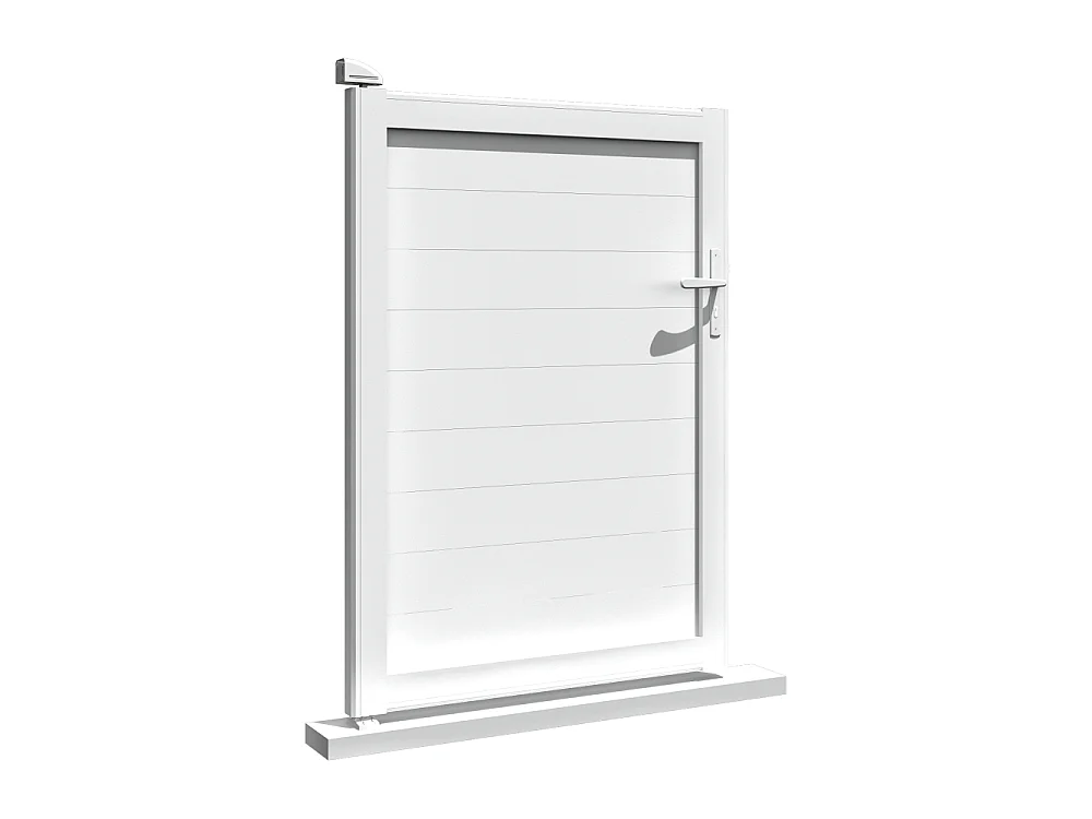 Portillon panneau plein SPASIE 1000x1414mm (Blanc)