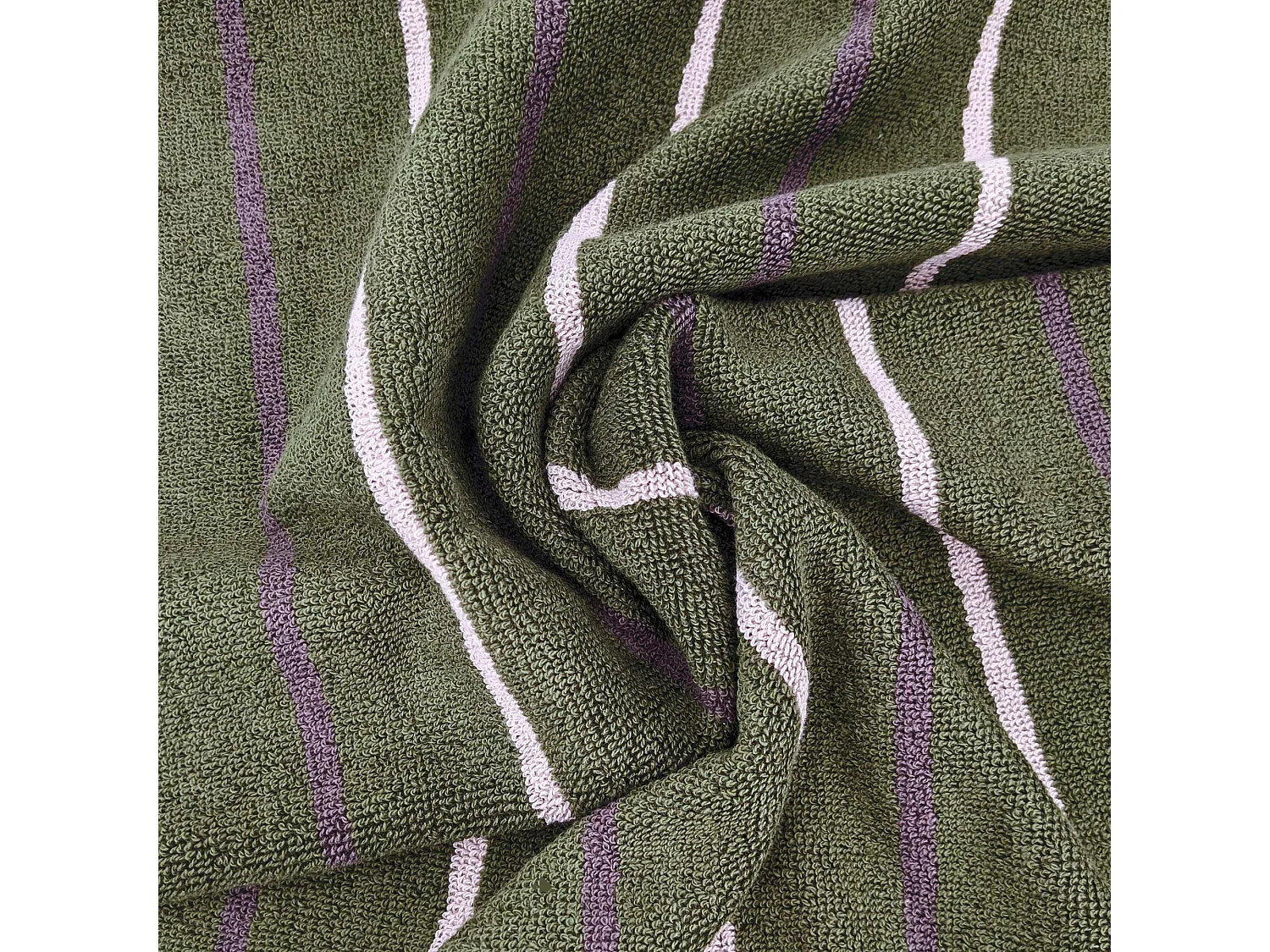 Serviette de toilette 50x100 cm BOLD coton 500g/m² vert Kaki