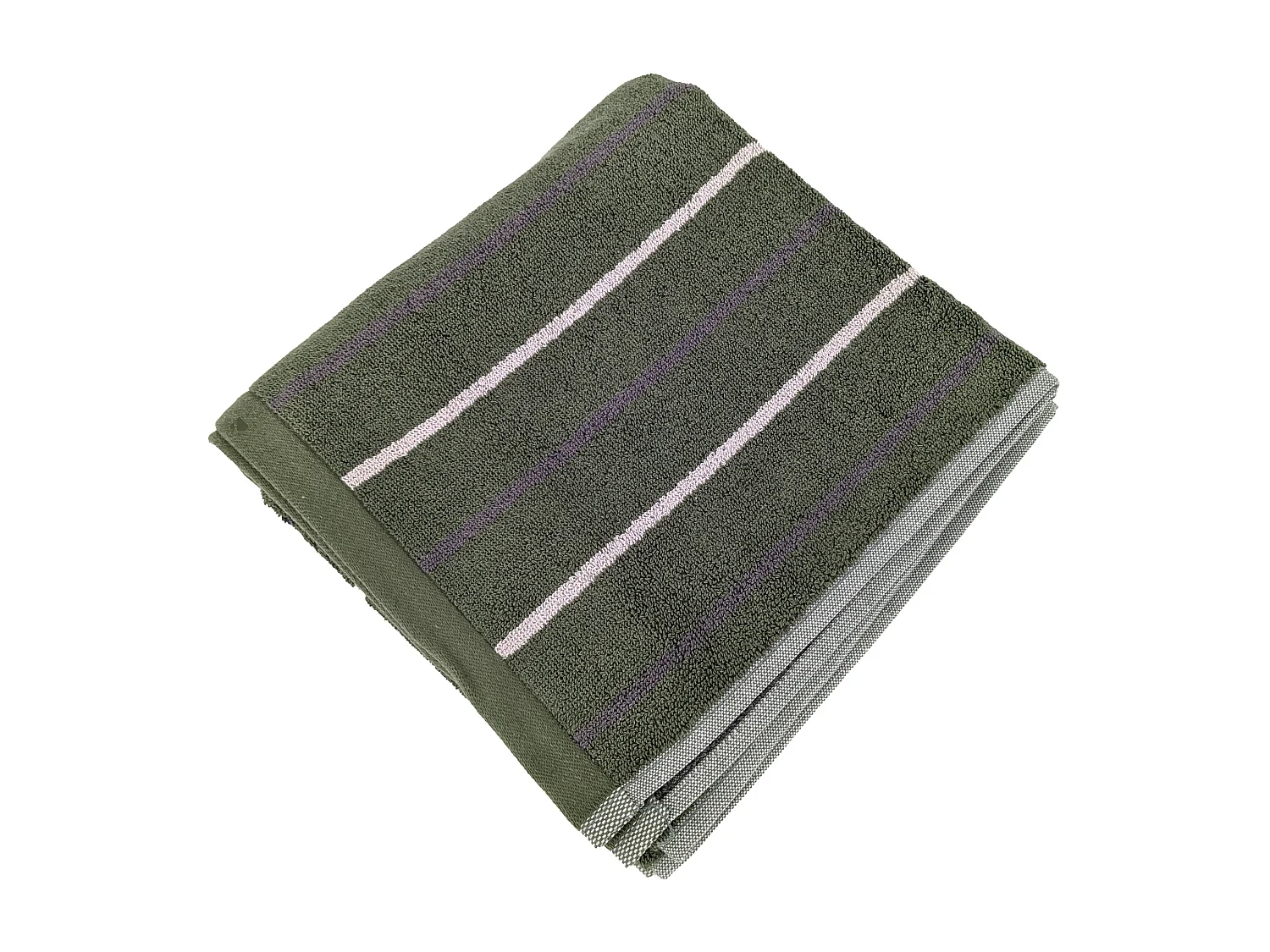 Serviette de toilette 50x100 cm BOLD coton 500g/m² vert Kaki