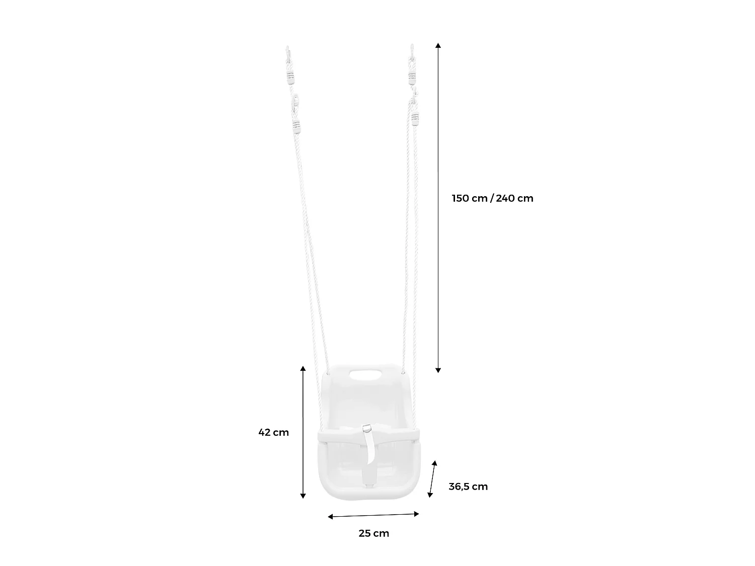 Siège de balançoire pour bébé. pour portique de 2 à 2.5m. agrès. accessoire