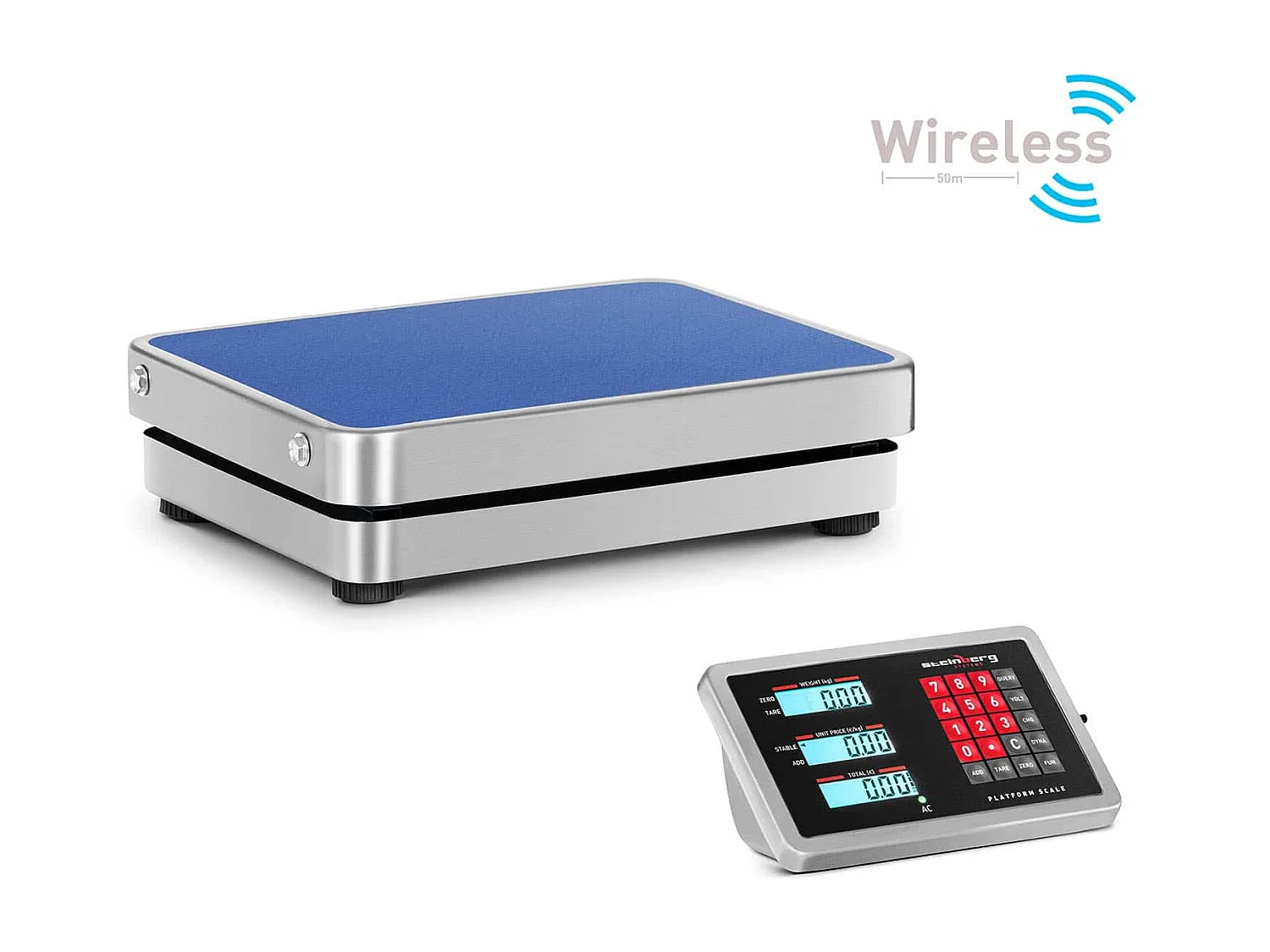 Balança de plataforma - 60 kg / 001 g sem fio 14_0005573