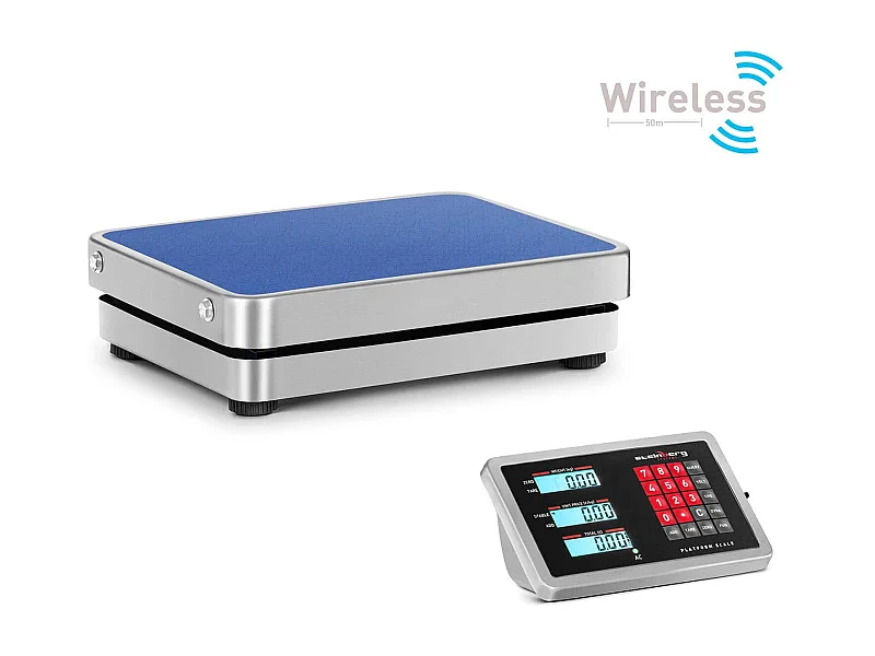 Báscula de plataforma - 60 kg / 001 g inalámbrica 14_0005573
