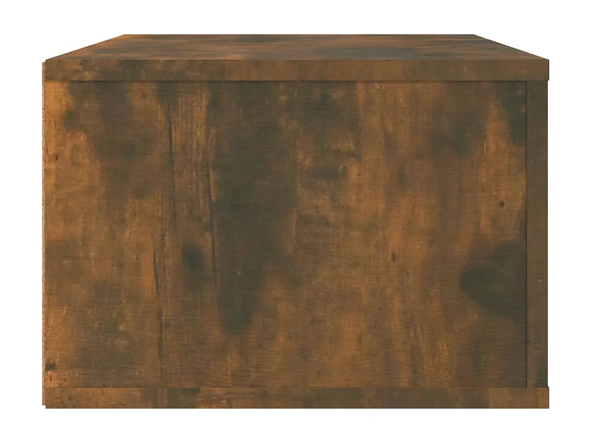 Mobile TV sospeso rovere affumicato 80 x 36 x 25 cm derivati ​​del legno marrone 02_0024288