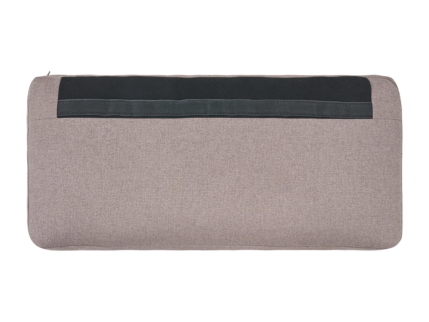 Canapé 2 places SKAVEN Tissu Taupe