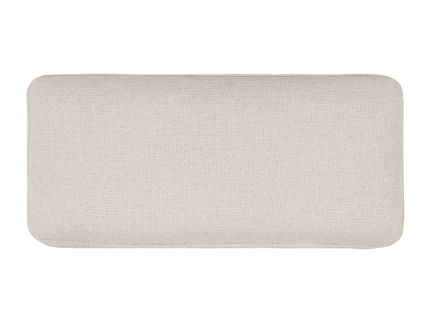 Divano SKAVEN Tessuto Beige chiaro 3 posti