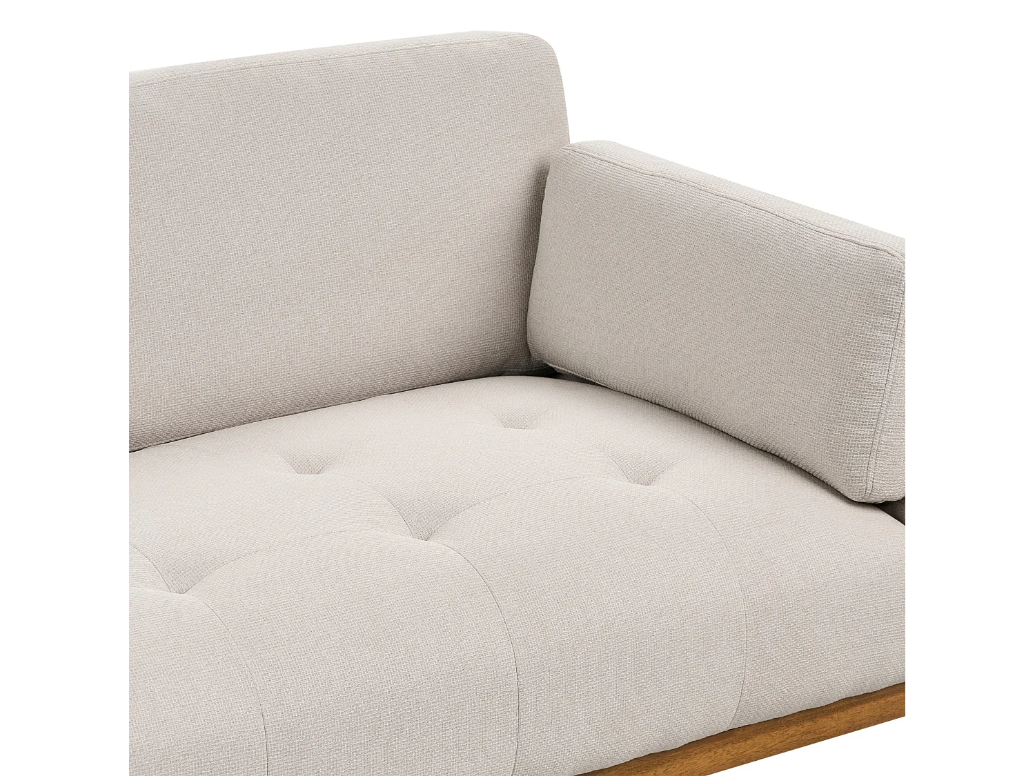 Bank SKAVEN Stof Lichtbeige 3-zitter