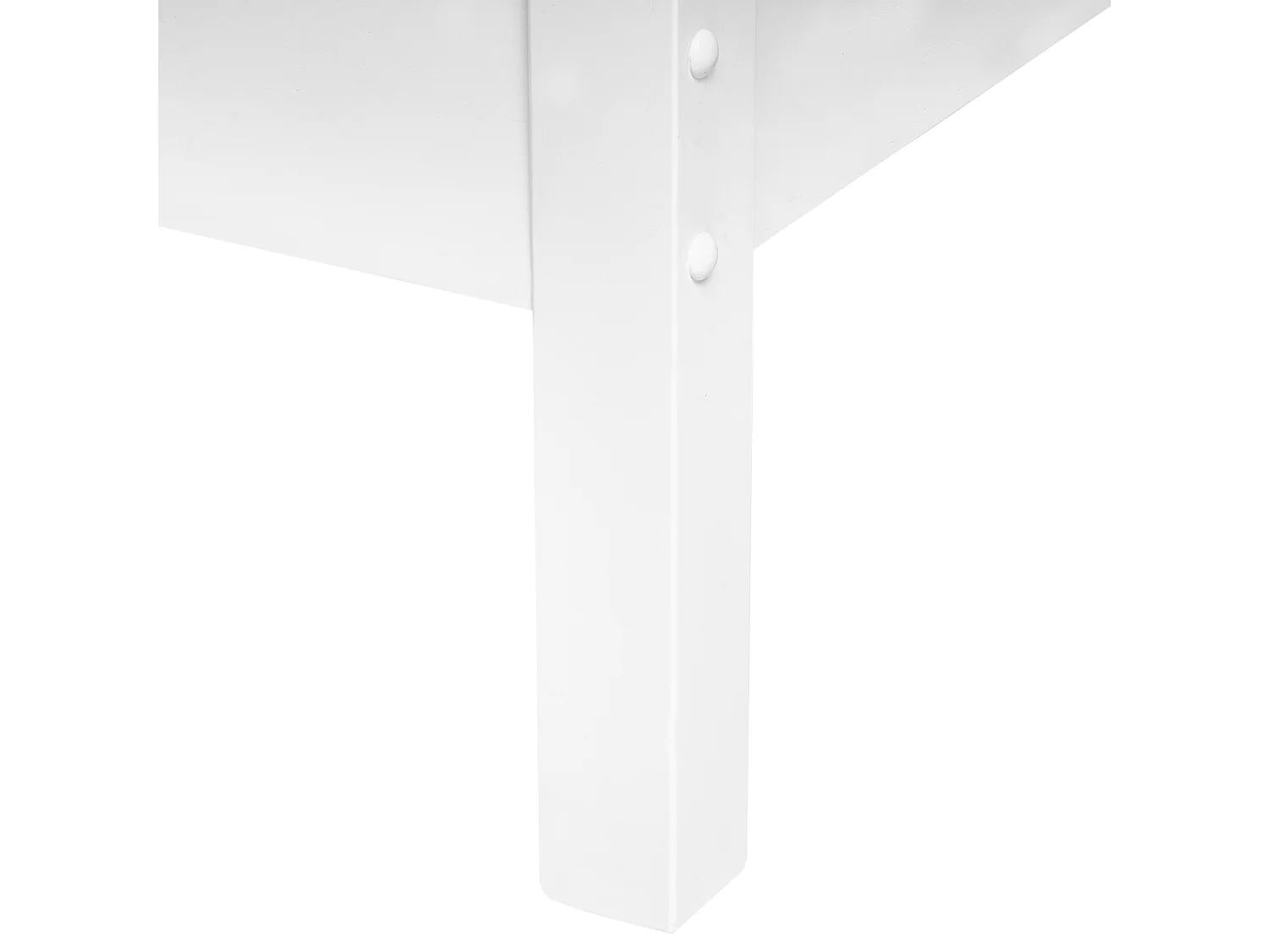 Cama de dia Madeira TRICOT 90 x 200 cm Branco